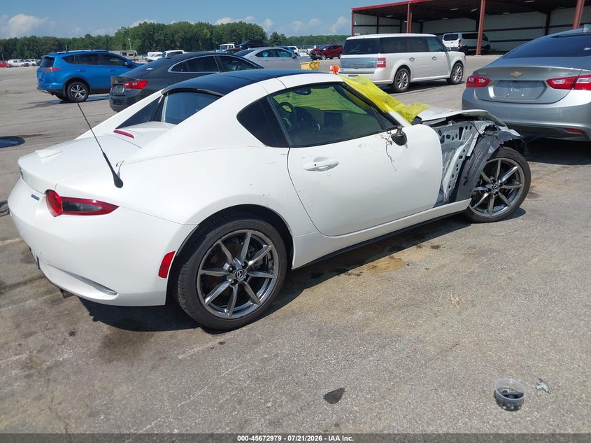 2021 Mazda Mx-5 Miata Rf Grand Touring VIN: JM1NDAM76M0455688 Lot: 45672979