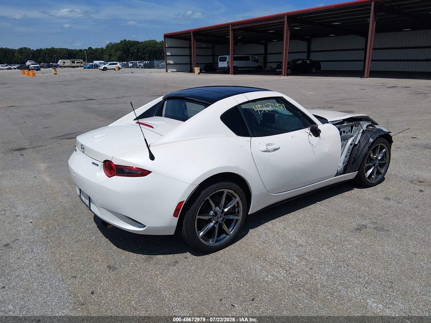 Vin: jm1ndam76m0455688, lot: 46171579, mazda mx-5 miata rf grand touring 20214