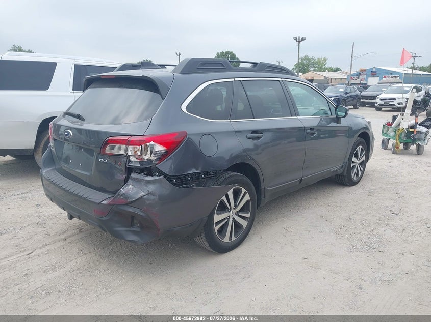 Vin: 4s4bsanc4j3347225, lot: 46171582, subaru outback 2.5i limited 20184
