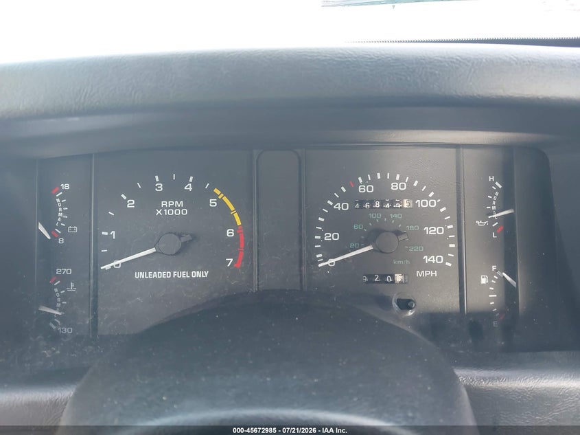 1993 Ford Mustang Lx VIN: 1FACP44E4PF198438 Lot: 45672985