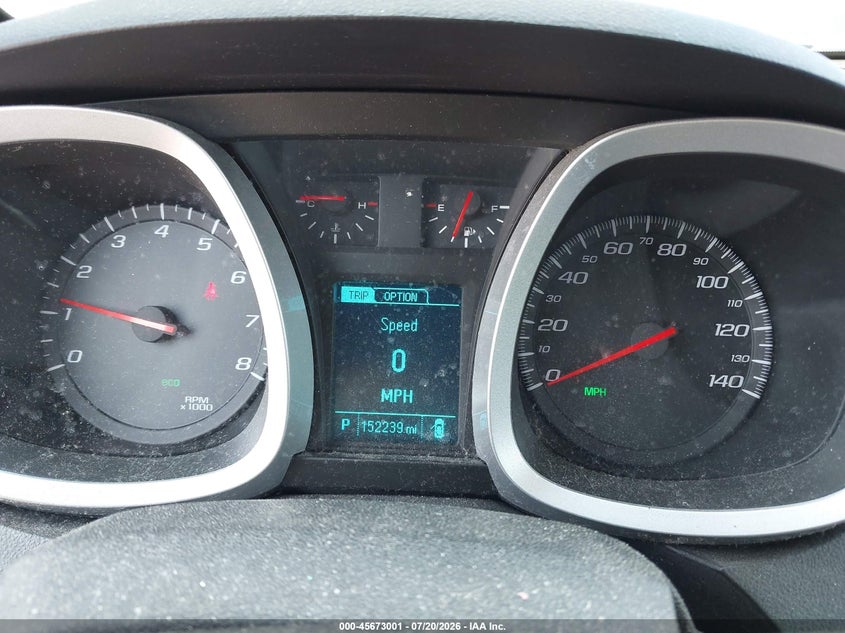 2014 Chevrolet Equinox Lt VIN: 2GNALBEK9E6137333 Lot: 45673001