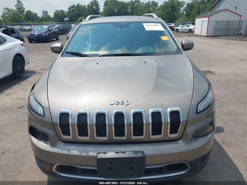 2016 Jeep Cherokee Limited VIN: 1C4PJLDB4GW347587 Lot: 45673003