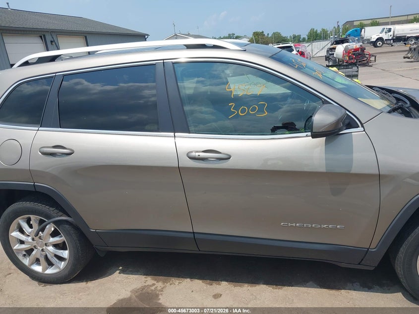 2016 Jeep Cherokee Limited VIN: 1C4PJLDB4GW347587 Lot: 45673003