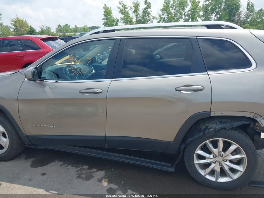 2016 Jeep Cherokee Limited VIN: 1C4PJLDB4GW347587 Lot: 45673003