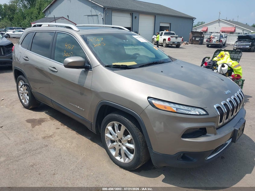 2016 Jeep Cherokee Limited VIN: 1C4PJLDB4GW347587 Lot: 45673003