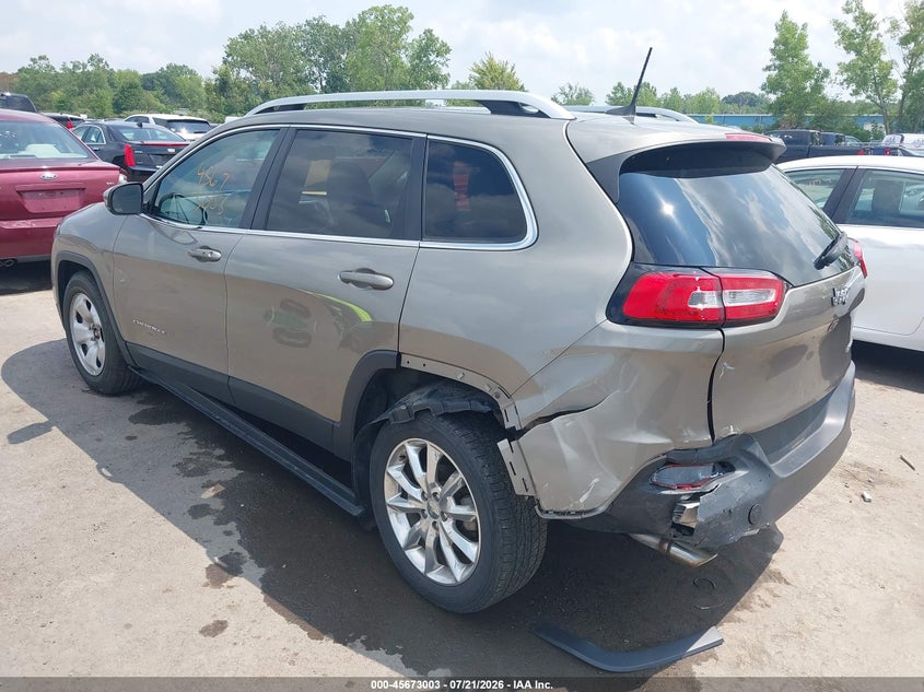 2016 Jeep Cherokee Limited VIN: 1C4PJLDB4GW347587 Lot: 45673003