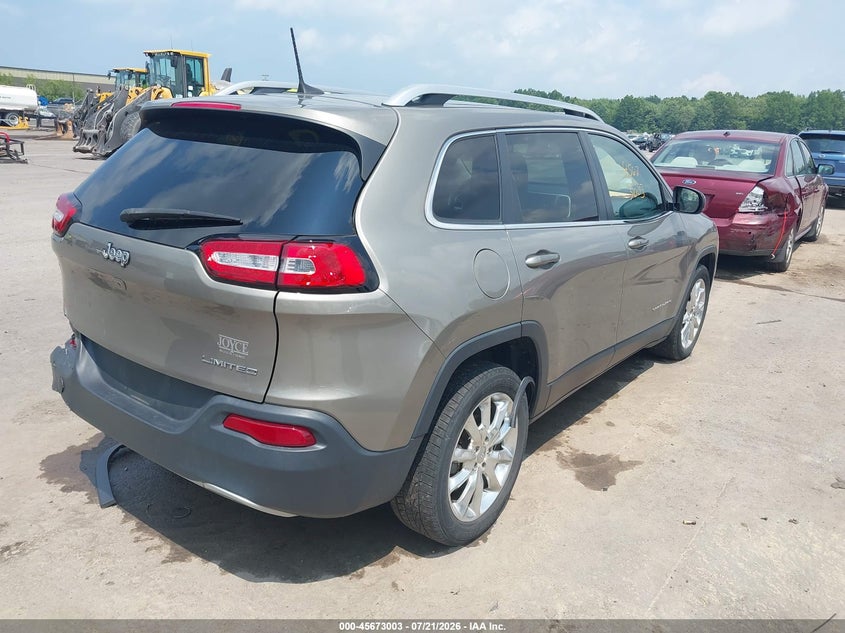 2016 Jeep Cherokee Limited VIN: 1C4PJLDB4GW347587 Lot: 45673003