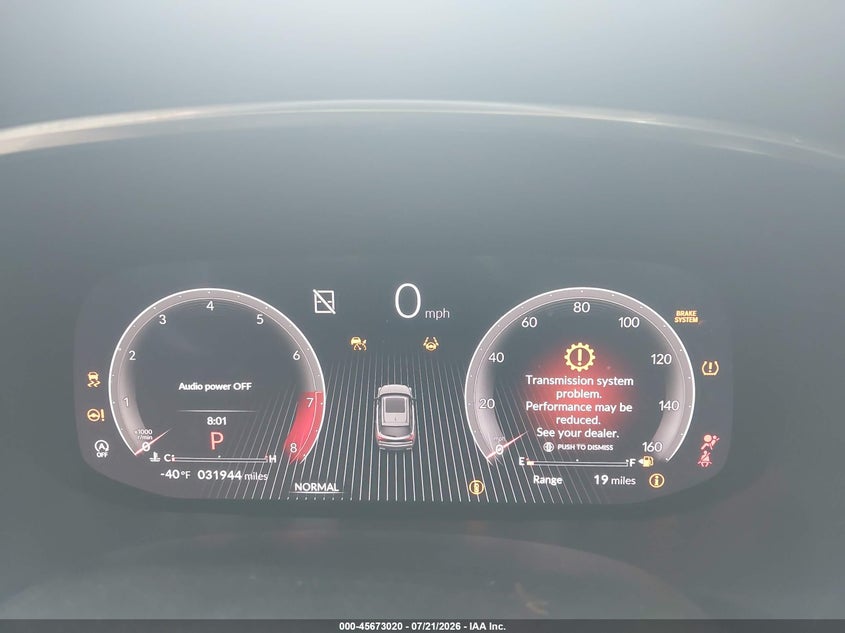 2025 Acura Mdx A-Spec VIN: 5J8YE1H06SL015796 Lot: 45673020