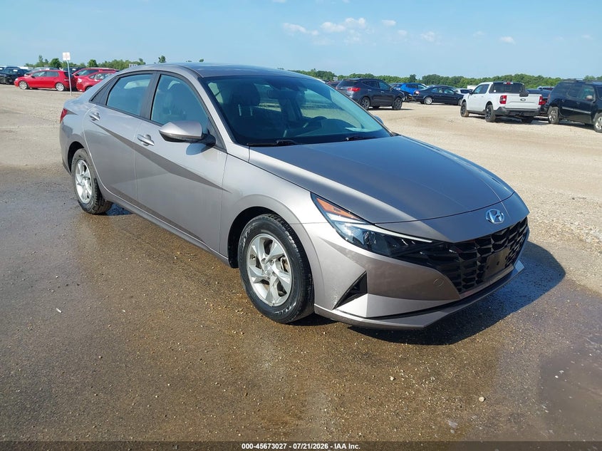 Vin: kmhll4ag9pu550089, lot: 46171627, hyundai elantra se 20231