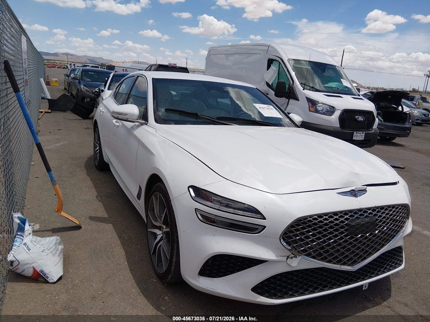 Vin: kmtg34scxsu155950, lot: 46171636, genesis g70 2.5t rwd 2025 img_1