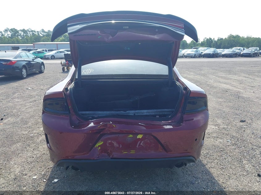 DODGE CHARGER 2022 VIN 2C3CDXCT8NH261707