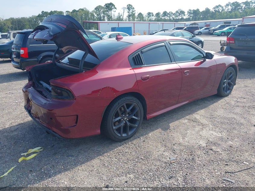 Vin: 2c3cdxct8nh261707, lot: 46171643, dodge charger r/t 20224