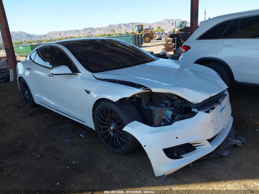 2016 TESLA MODEL S auction photo 6