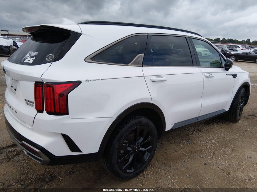 Vin: 5xyrk4lf0mg014571, lot: 46171687, kia sorento sx 20214