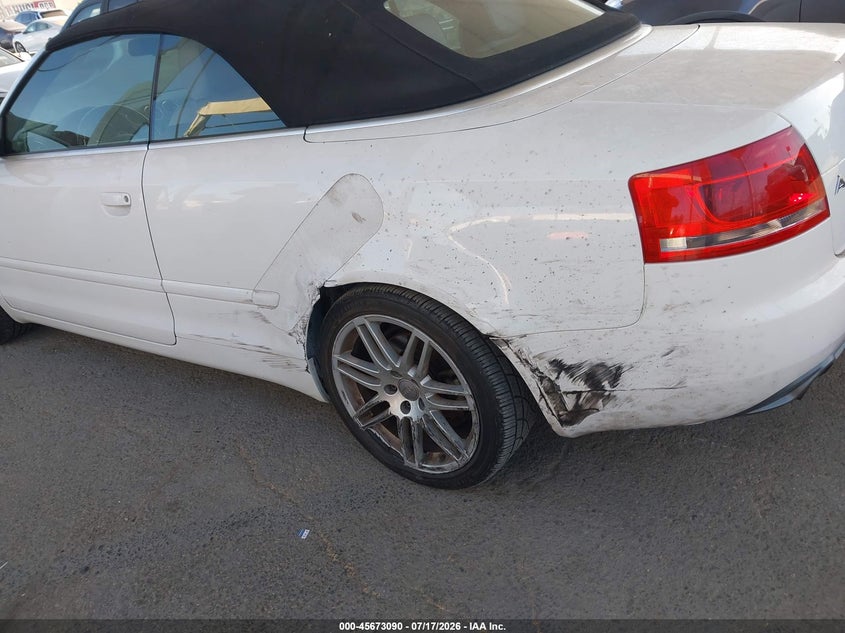 2009 Audi A4 2.0T Special Edition VIN: WAUAF48H39K011867 Lot: 45673090