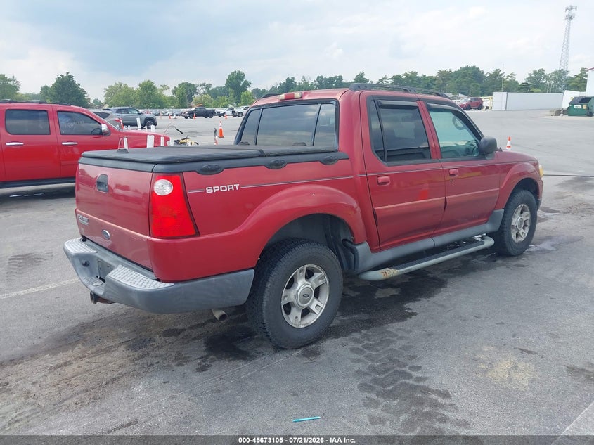 2004 FORD EXPLORER SPORT TRAC SPORT UTILITY VEHICLE 4.0L V-6 210HP