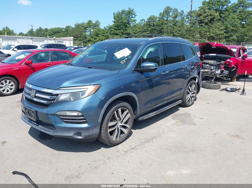 Vin: 5fnyf6h96gb022183, lot: 46171706, honda pilot touring 20162
