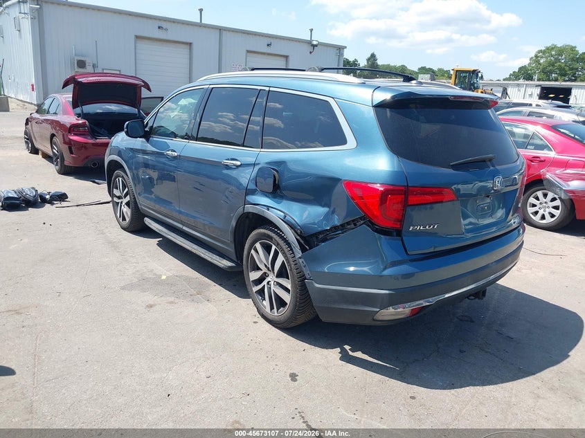 Vin: 5fnyf6h96gb022183, lot: 46171706, honda pilot touring 20163