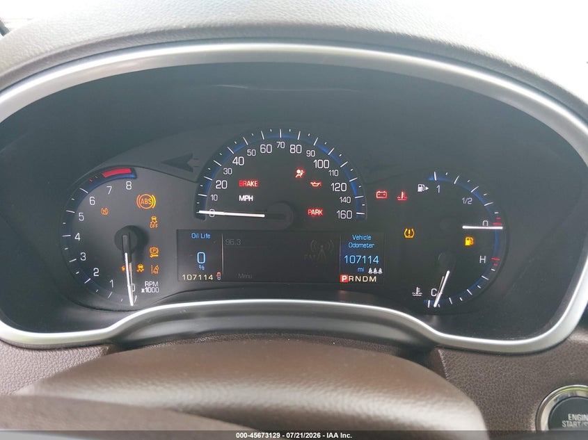 2015 CADILLAC SRX auction photo 7