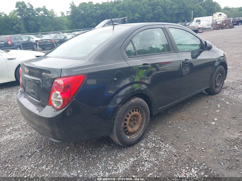 2014 Chevrolet Sonic Ls Auto VIN: 1G1JA5SHXE4226069 Lot: 45673135
