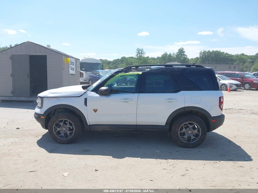 2021 Ford Bronco Sport Badlands VIN: 3FMCR9D92MRA30568 Lot: 45673147