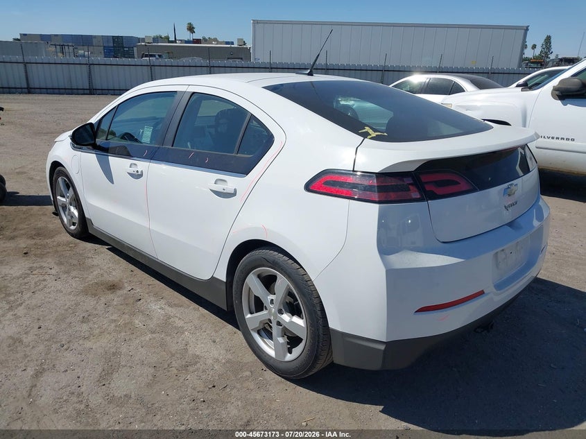 Vin: 1g1re6e46du147163, lot: 46171773, chevrolet volt 20133