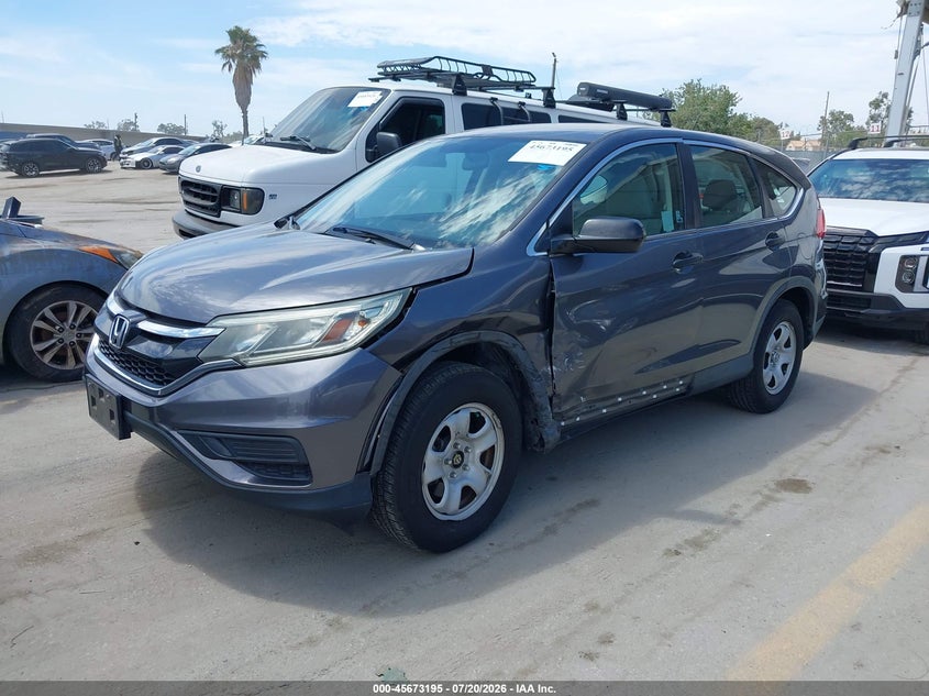 2016 Honda CR-V, Left Front, IAAI, VIN 3CZRM3H36GG710063 — photo 2