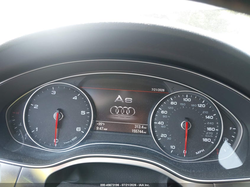 2015 Audi A6 3.0 Tdi Premium Plus VIN: WAUFMAFC4FN039978 Lot: 45673196