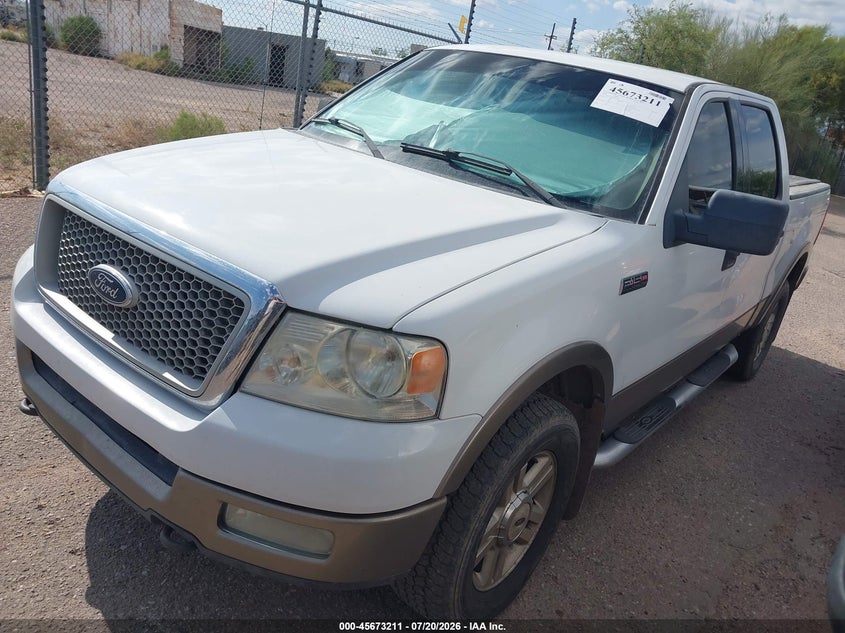 2004 Ford F-150, Звичайний знос, IAAI, VIN 1FTPW14594KD67322 — фото 2