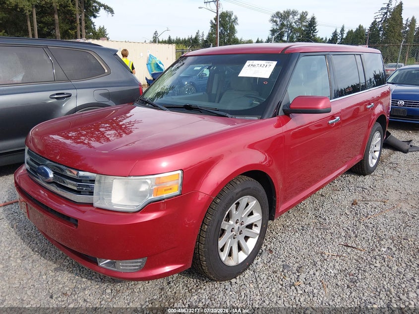 Vin: 2fmhk6cc4abb29361, lot: 46171817, ford flex sel 20102