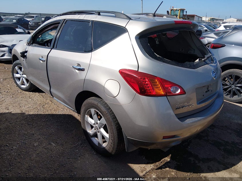 2009 Nissan Murano Sl VIN: JN8AZ18U79W026388 Lot: 45673221