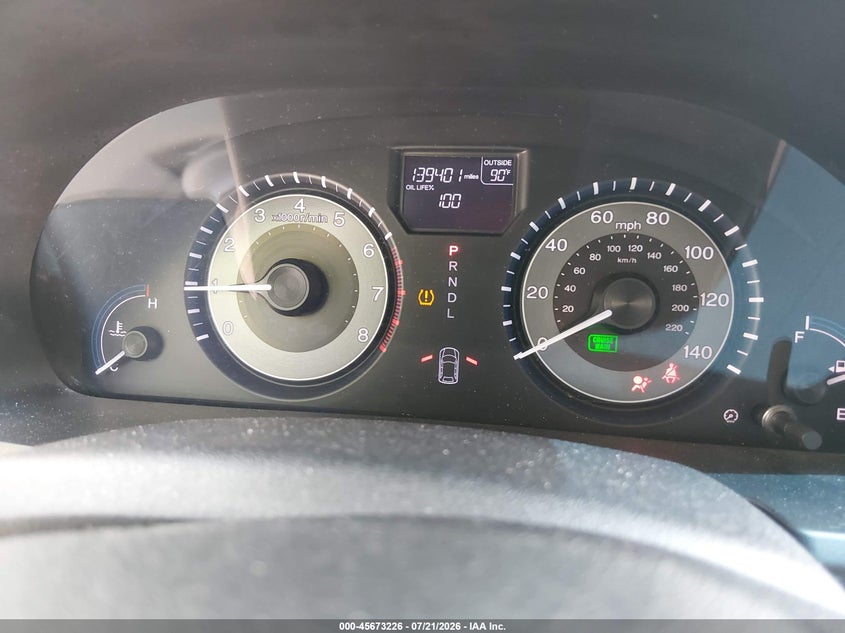 2013 Honda Odyssey Ex-L VIN: 5FNRL5H61DB065094 Lot: 45673226