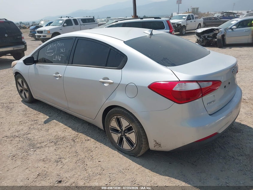 Vin: knafk4a60f5367925, lot: 46171830, kia forte lx 20153