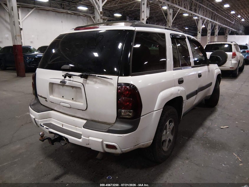 2005 Chevrolet Trailblazer Ls VIN: 1GNDT13S652239437 Lot: 45673258
