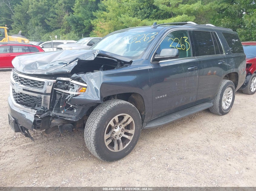 2020 Chevrolet Tahoe 4Wd Lt VIN: 1GNSKBKC3LR144347 Lot: 45673263