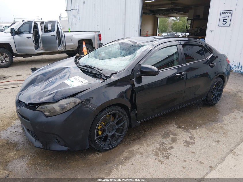 2014 TOYOTA COROLLA SEDAN 1.8L I-4 DOHC, VVT, 132HP