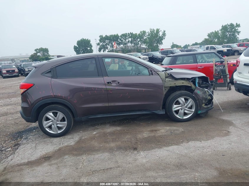 2019 Honda Hr-V Ex-L VIN: 3CZRU6H73KM708785 Lot: 45673287