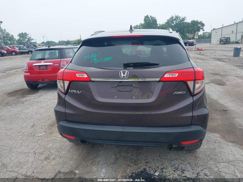 2019 Honda Hr-V Ex-L VIN: 3CZRU6H73KM708785 Lot: 45673287
