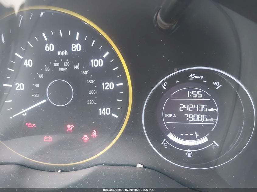 2020 HONDA HR-V auction photo 7