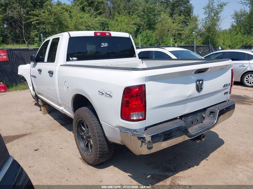 Vin: 1c6rd7fp8cs265385, lot: 46171909, ram 1500 st 20123