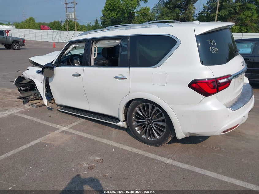 Vin: jn8az2ne2k9236887, lot: 46171926, infiniti qx80 luxe 20193