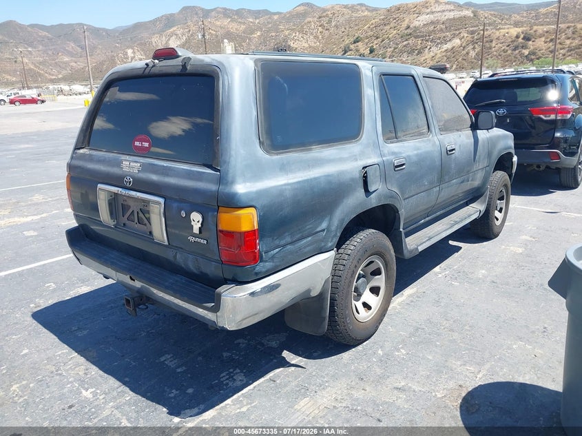 1994 Toyota 4Runner Vn29 Sr5 VIN: JT3VN29V8R0035937 Lot: 45673335
