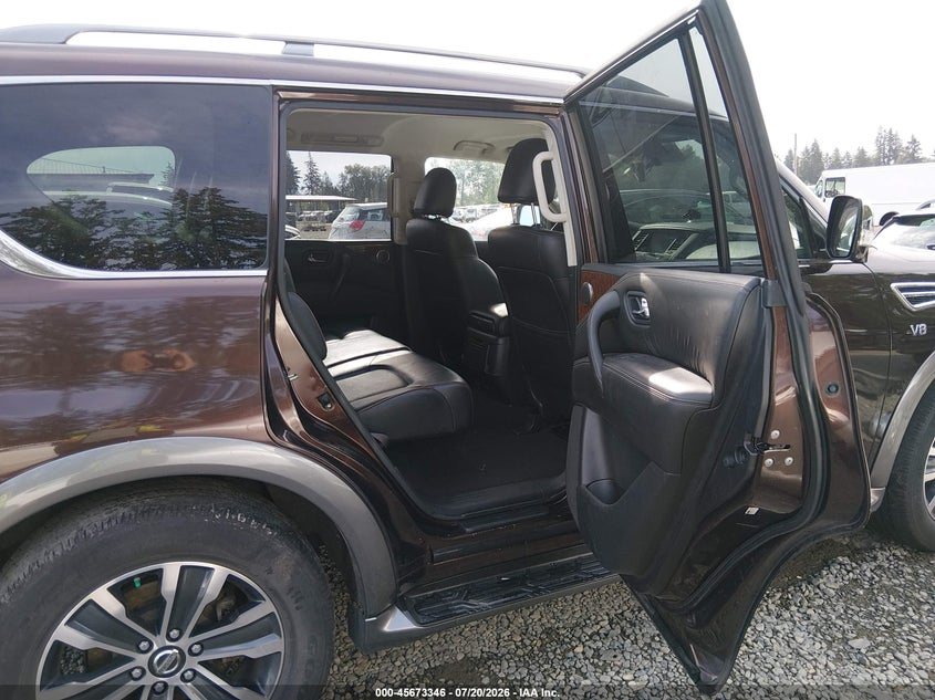 2018 Nissan Armada Sl VIN: JN8AY2ND6J9052058 Lot: 45673346