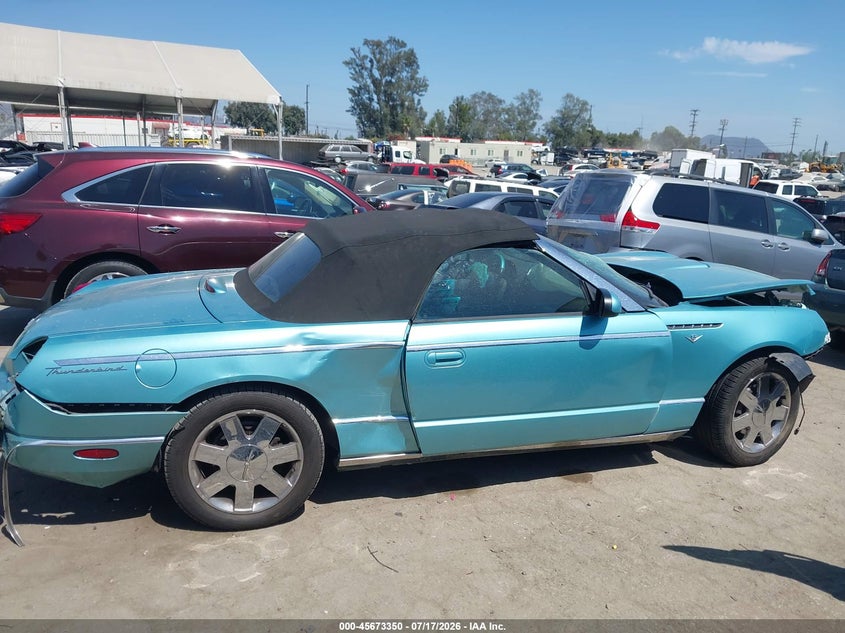 2002 Ford Thunderbird Deluxe/Premium/W/Hardtop Deluxe/W/Hardtop Premium VIN: 1FAHP60A82Y109665 Lot: 45673350
