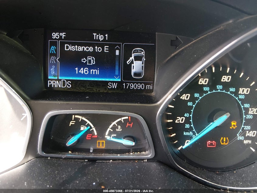 2013 Ford Escape Titanium VIN: 1FMCU0J91DUD32618 Lot: 45673366