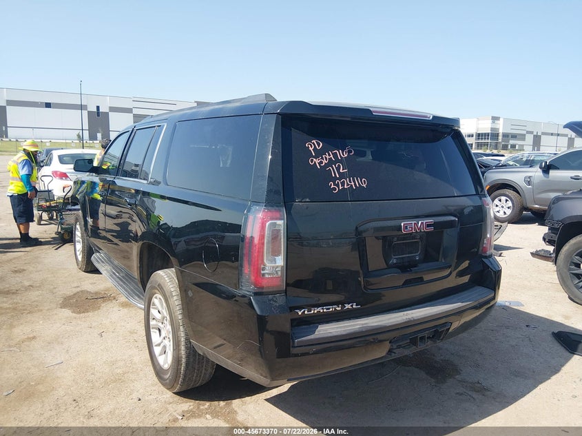 Vin: 1gks1gkc5kr322416, lot: 46171971, gmc yukon xl slt 20193