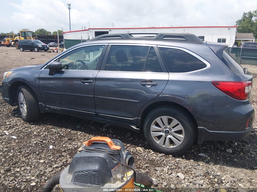 2017 Subaru Outback 2.5I Premium VIN: 4S4BSACC6H3215659 Lot: 45673381
