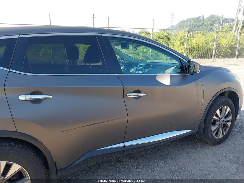 2015 Nissan Murano S VIN: 5N1AZ2MH1FN292058 Lot: 45673382