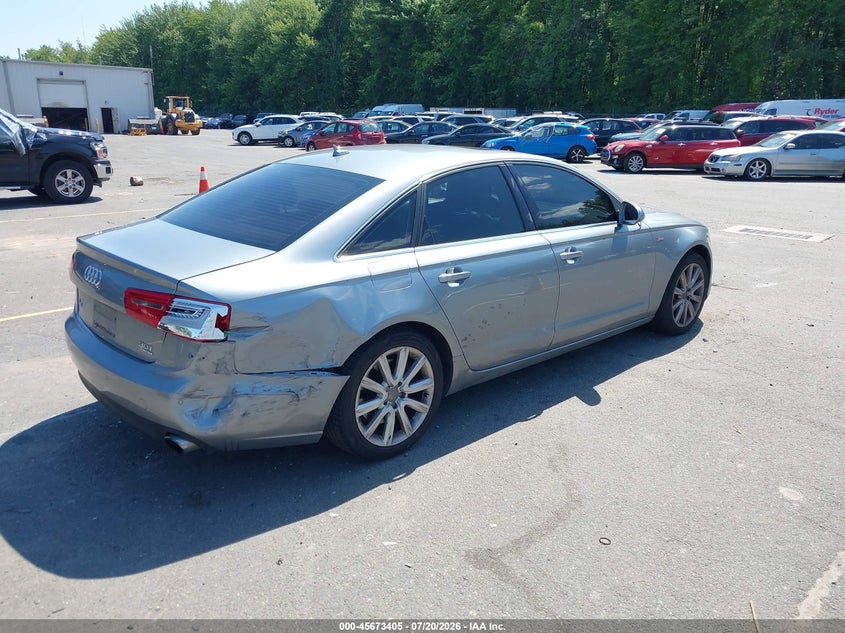 Vin: wauggafc2dn145306, lot: 46172005, audi a6 3.0t premium 20134