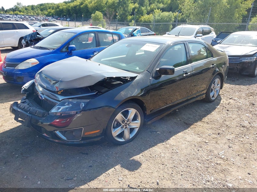 Vin: 3fahp0dc3br283456, lot: 46172009, ford fusion sport 20112
